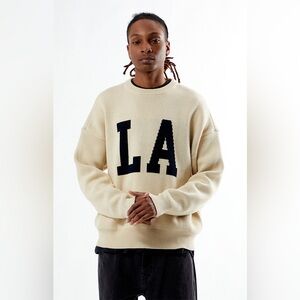 pacsun — los angeles crewneck sweater